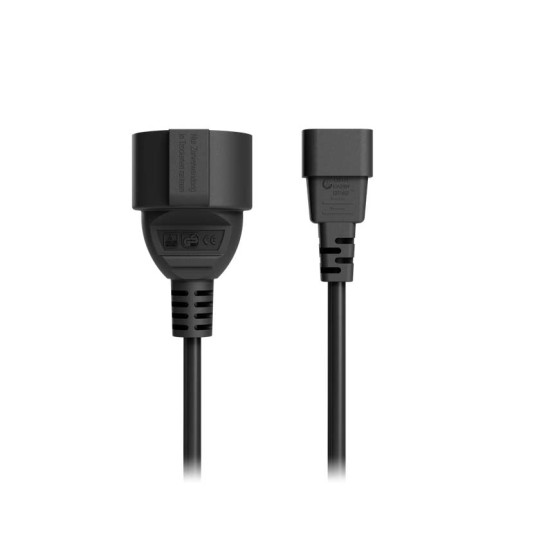 Cablu adaptor de alimentare IEC C14 Type F UniFi Ubiquiti, 30,5 cm, UACC-Cable-C14-SK-F